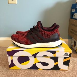 Red ultra boost